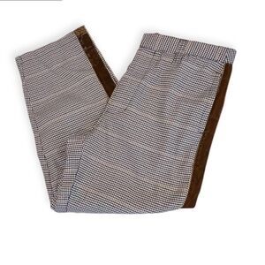 Urban Outfitters‎ Women's Size 32 Brown Tan 
Herringbone Velvet Stripe Pants